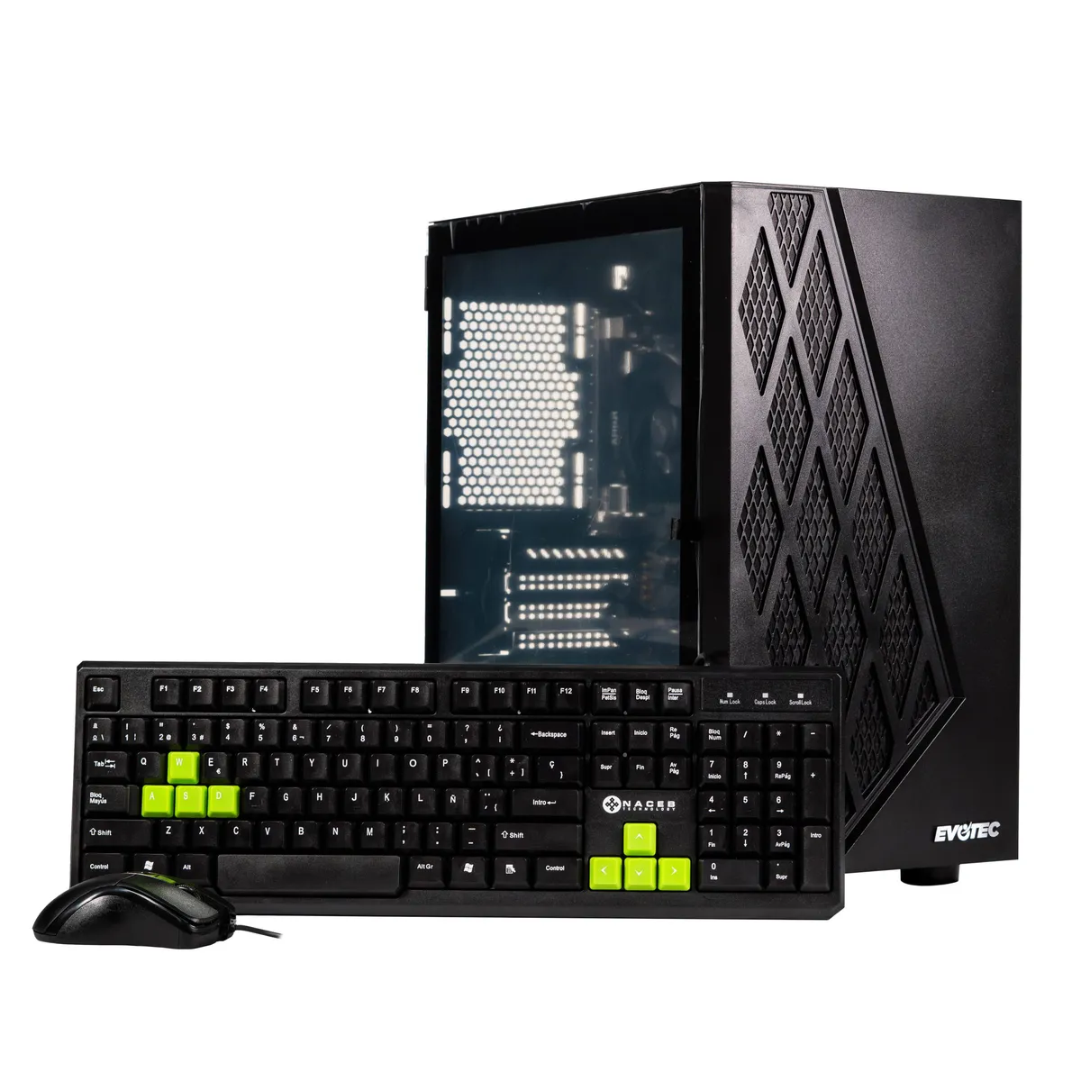 PCs de Escritorio Gaming EVOTEC EV-R556GT-VERTEC