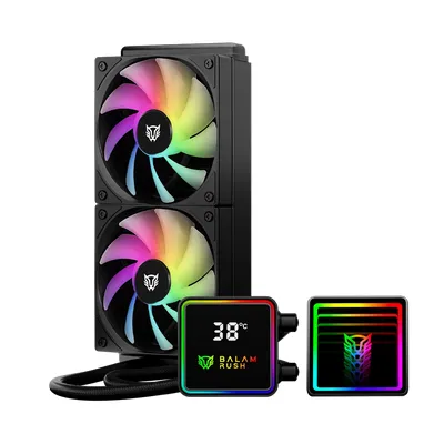Enfriamiento y Ventilación Balam Rush CRYO PRISM 240 BLACK