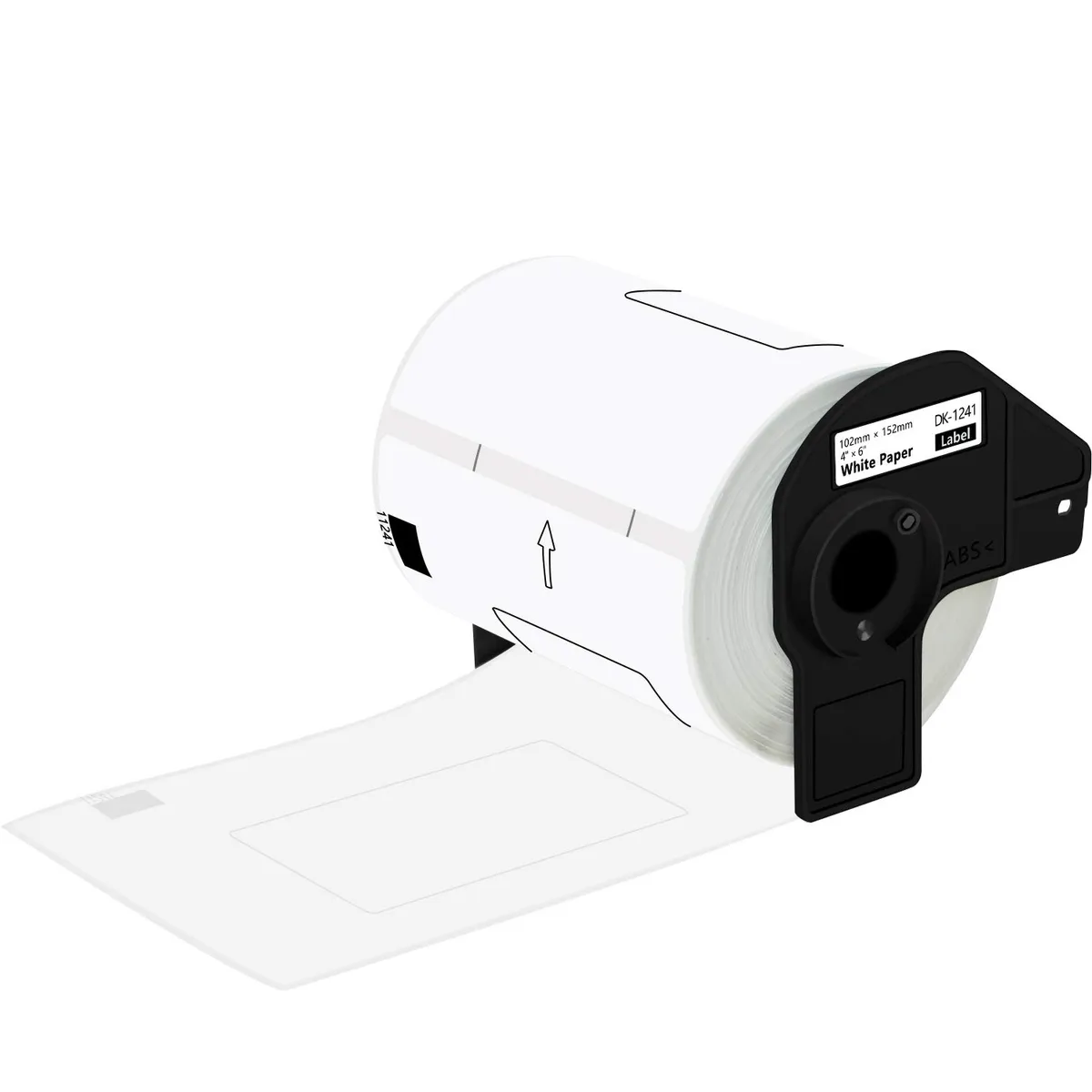 Etiquetas BROTHER DK1241