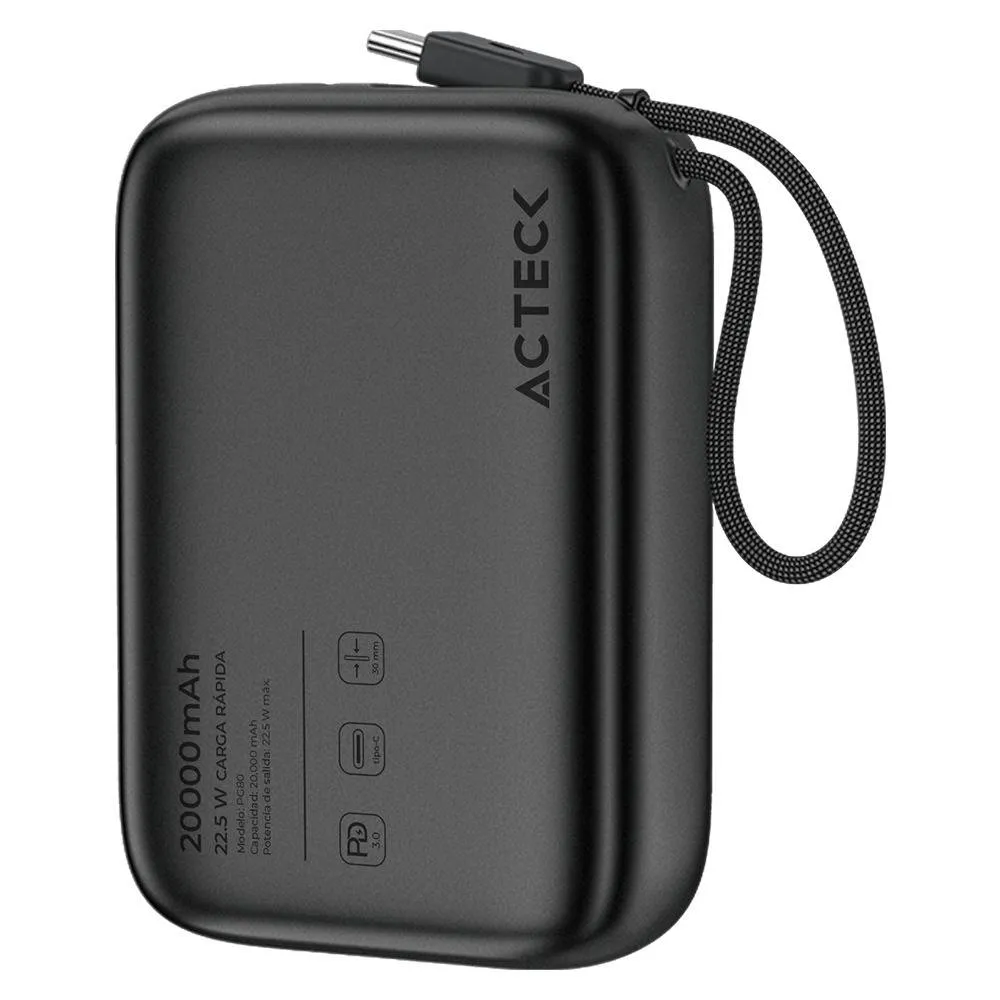 Power banks ACTECK ENERGON GO PLUG MAX PG80