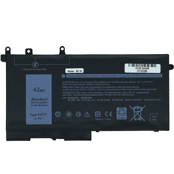Bateria 3 Celdas OVALTECH OTD5280