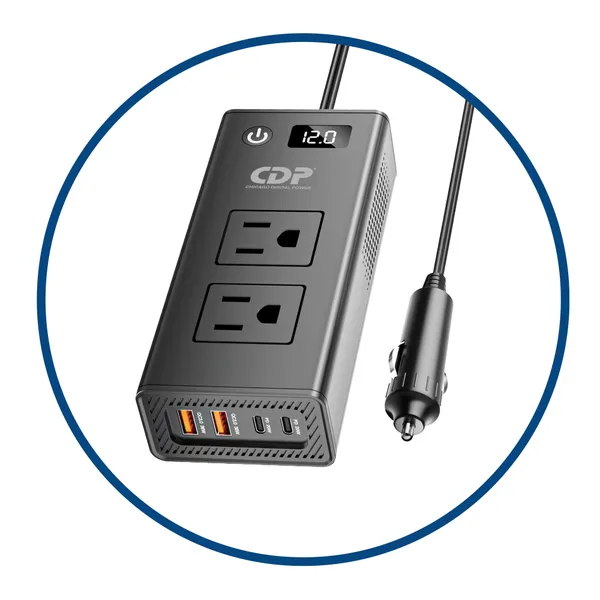 Adaptador e inversor de corriente CDP XVU212